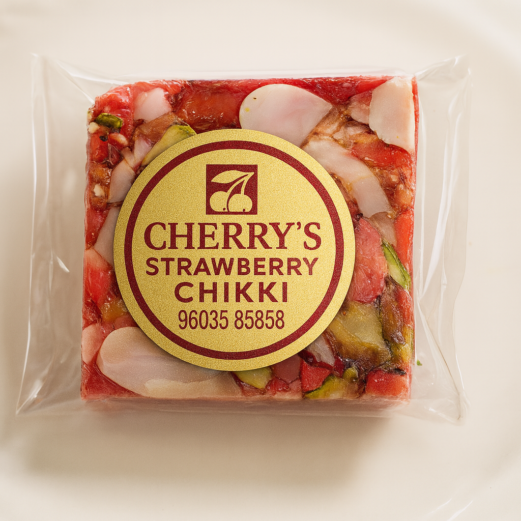 Strawberry Chikki