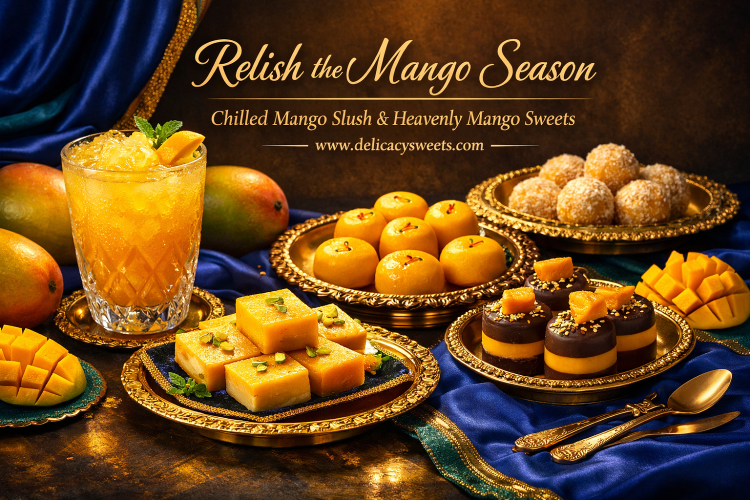 Relish the Mango Season with Chilled Mango Slush and Heavenly Mango Sweets