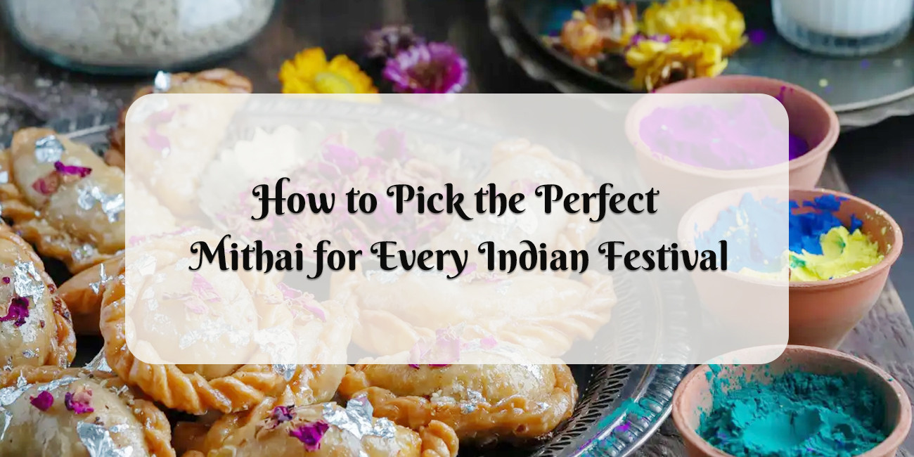 How to Pick the Perfect Mithai for Every Indian Festival