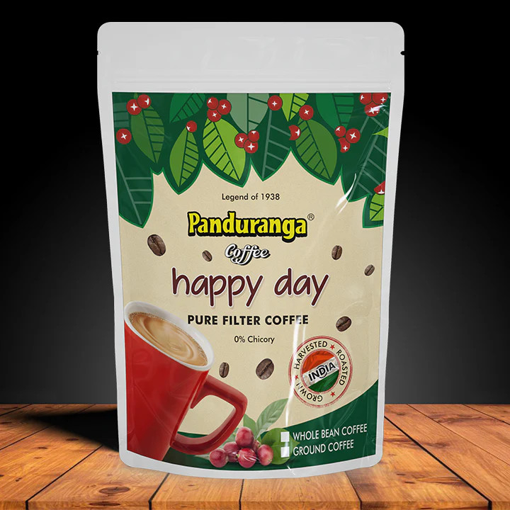 Happy Day Grand Aroma Pure Coffee Without Chicory